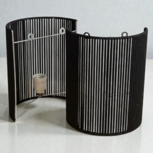 APLIQUE INTERIOR MODELO AXIS - APLIQUE 20X20 CM - HILO PROPILENO NEGRO