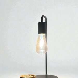 LAMPARA DE MESA MODELO JI INDUSTRIAL -  NEGRO