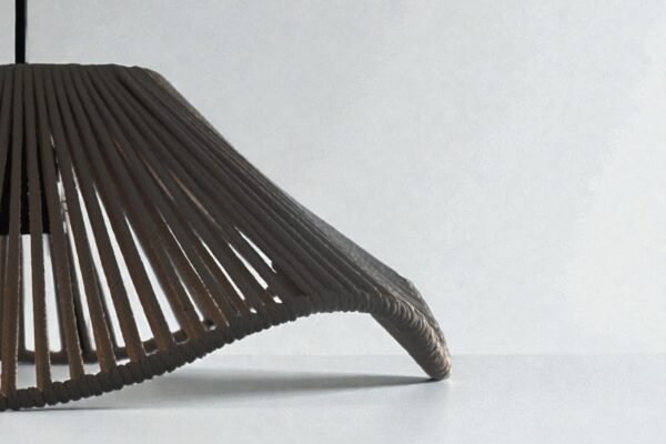 LAMPARA COLGANTE MODELO ORBITA -  DIAMETRO 40 CM - HILO PROPILENO BEIGE