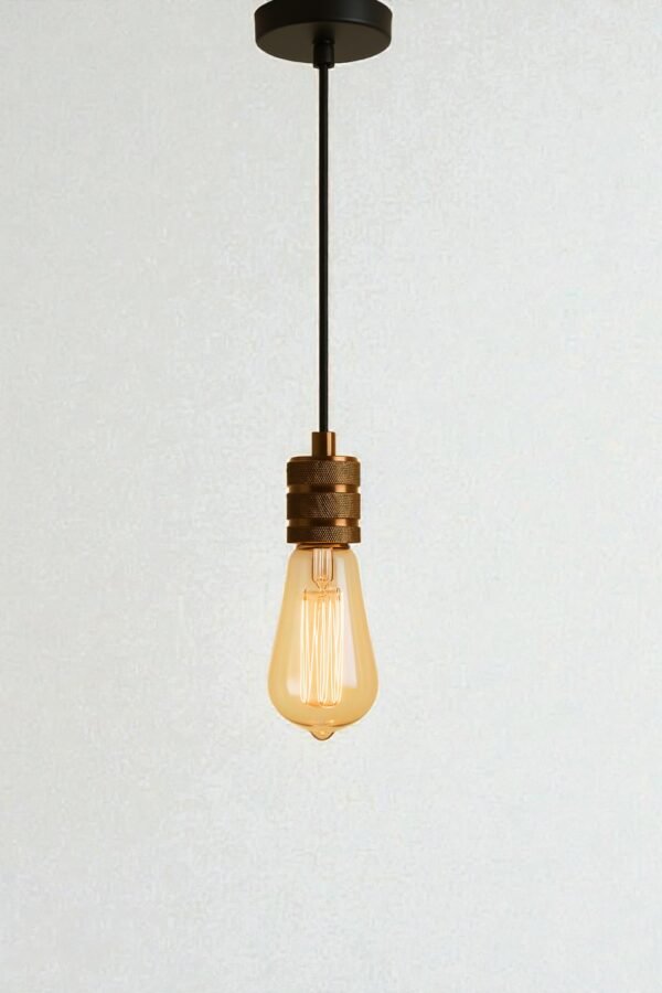 foto producto lampara colgante gala simple (1) LAMPARA COLGANTE MODELO GALA SIMPLE - ESTILO - METAL BRONCE