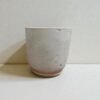 LAMPARA DE MESA MODELO COPA -  DIAMETRO 9 CM X 9CM ALTO - CEMENTO BLANCO